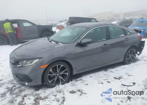 2021 Honda Civic Sport z USA, uszkodzony, nr VIN 19XFC2F89ME004054